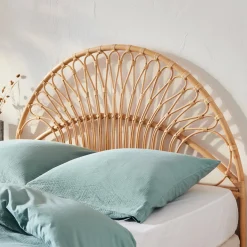 Testiera in rattan naturale per la camera per bambini
