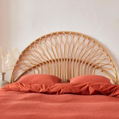 Testiera in rattan naturale per la camera per bambini