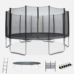 Trampolino 490cm con confezione di accessori