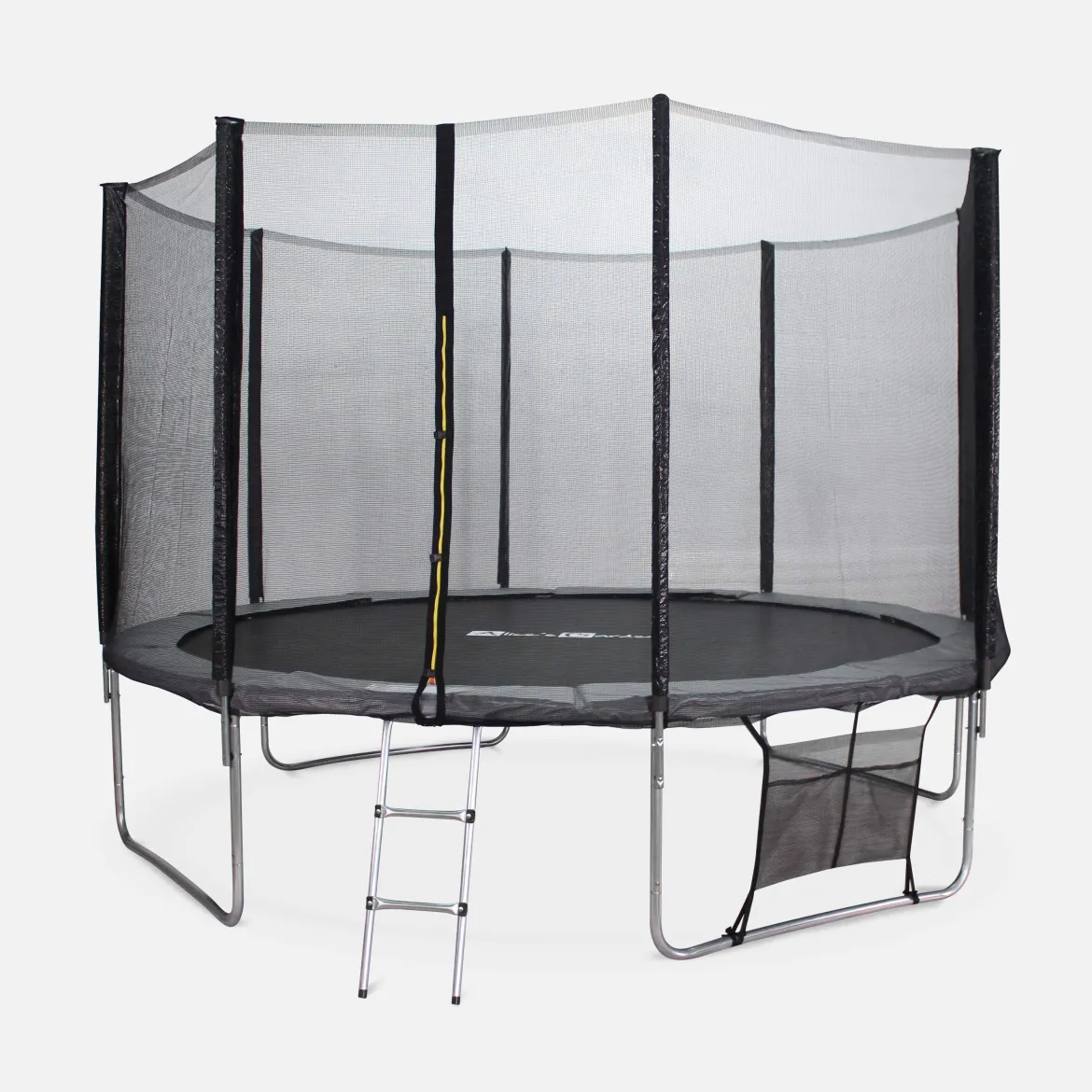 Trampolino 370cm con pacchetto di accessori