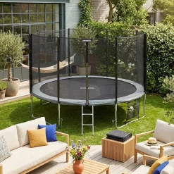 Trampolino 430cm con pacchetto di accessori