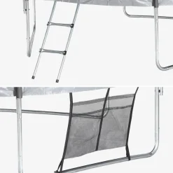 Trampolino 305cm con rete interna e pacco di accessori