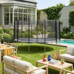 Trampolino 490cm rete di protezione