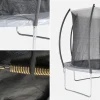 Trampolino 370cm rete interna con set di accessori