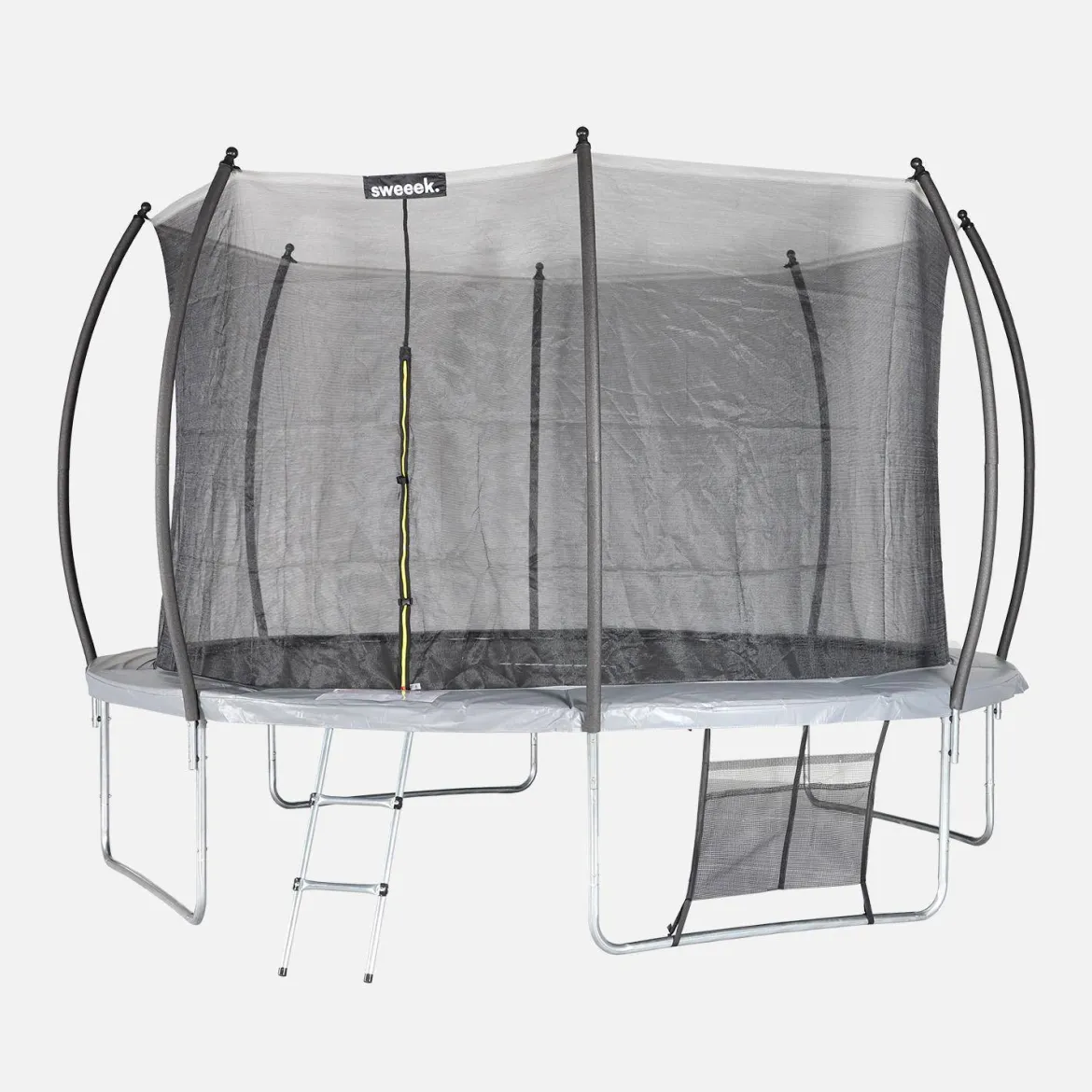 Trampolino 370cm rete interna con set di accessori