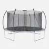 Trampolino retondo 490cm rete interna con pacchetto accessori