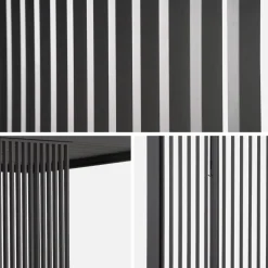 Triomphe persiana verticale in alluminio a lamelle 3m