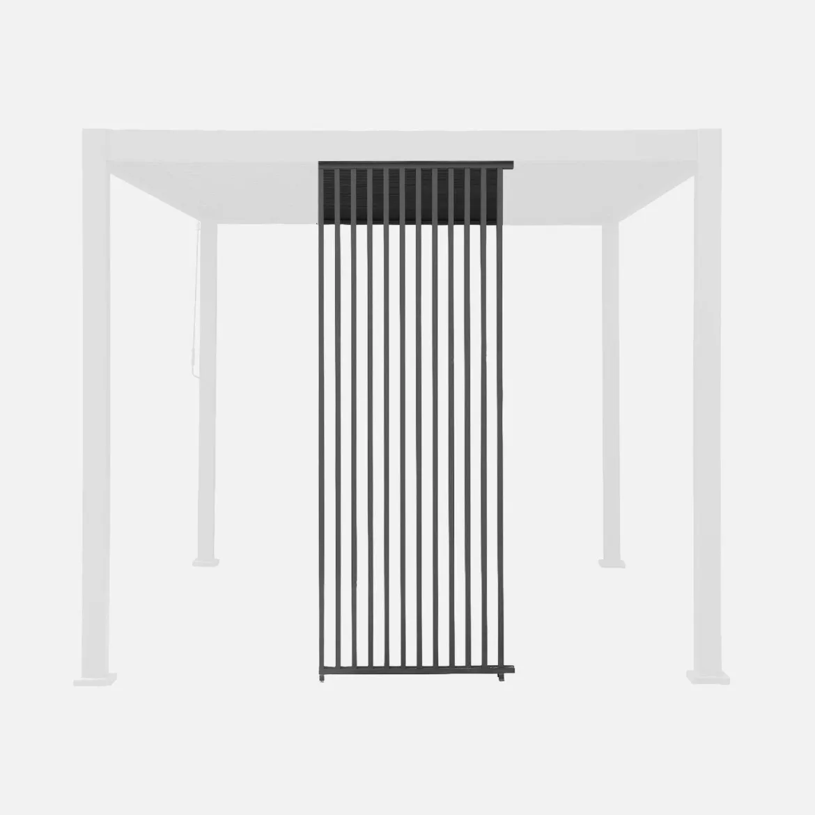 Triomphe persiana verticale in alluminio a lamelle 3m
