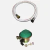 Tubo flessibile per gas butano Quick-On 20mm con regolatore, 1,5m