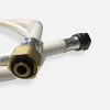 Tubo flessibile per gas certificato NF G1/2, 1,5m
