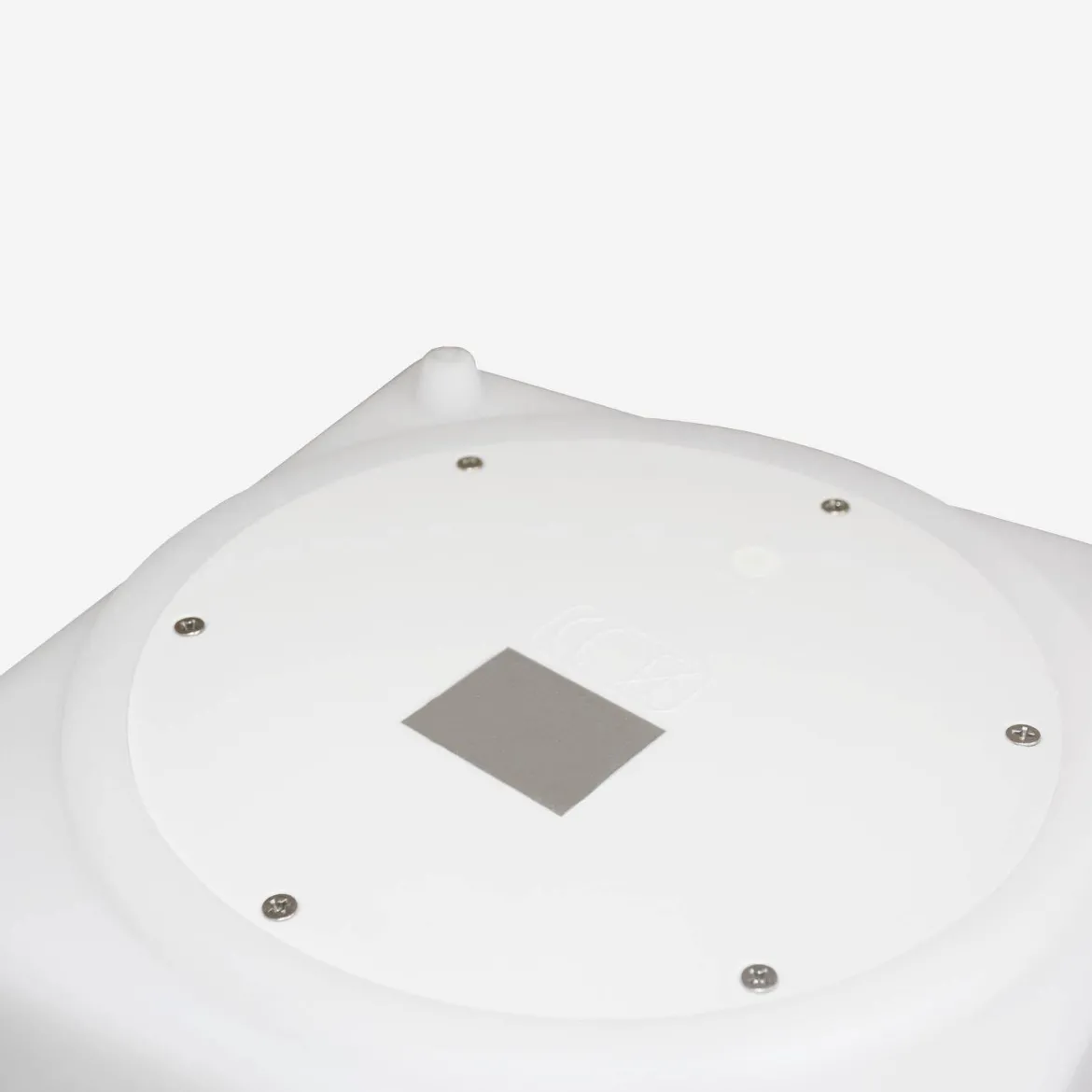Vaso luminoso LED colore bianco con batteria ricaricabile